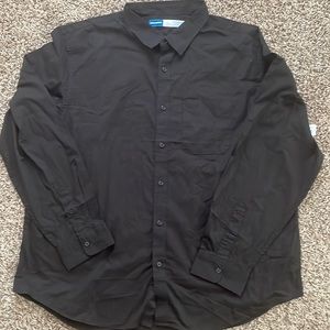 XXL Black Button up